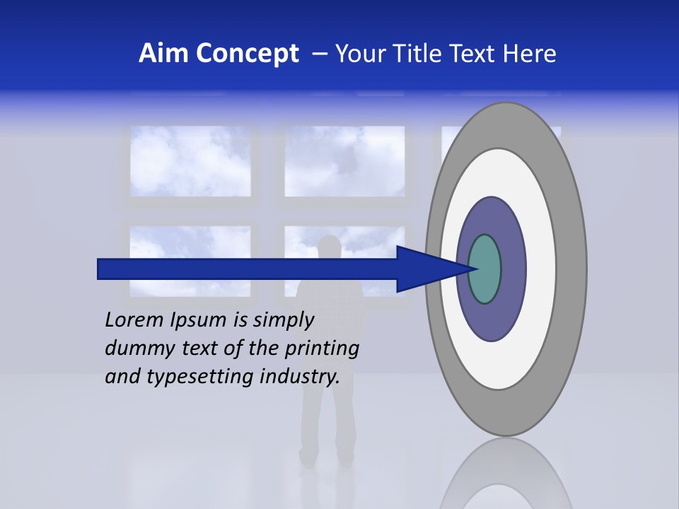 Presentation Display Communication PowerPoint Template