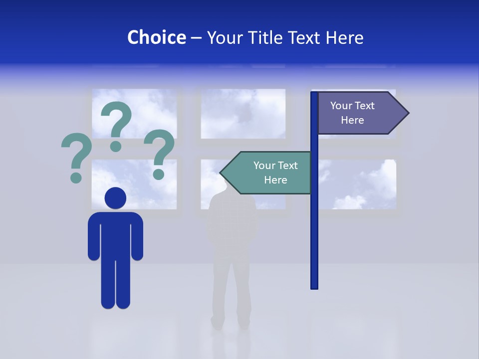 Presentation Display Communication PowerPoint Template