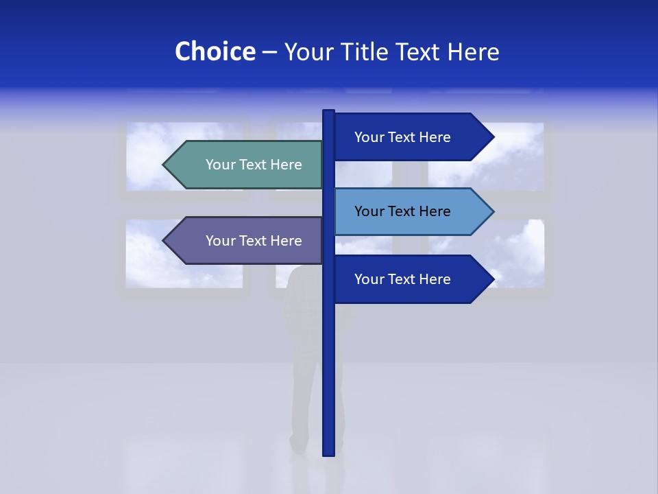 Presentation Display Communication PowerPoint Template
