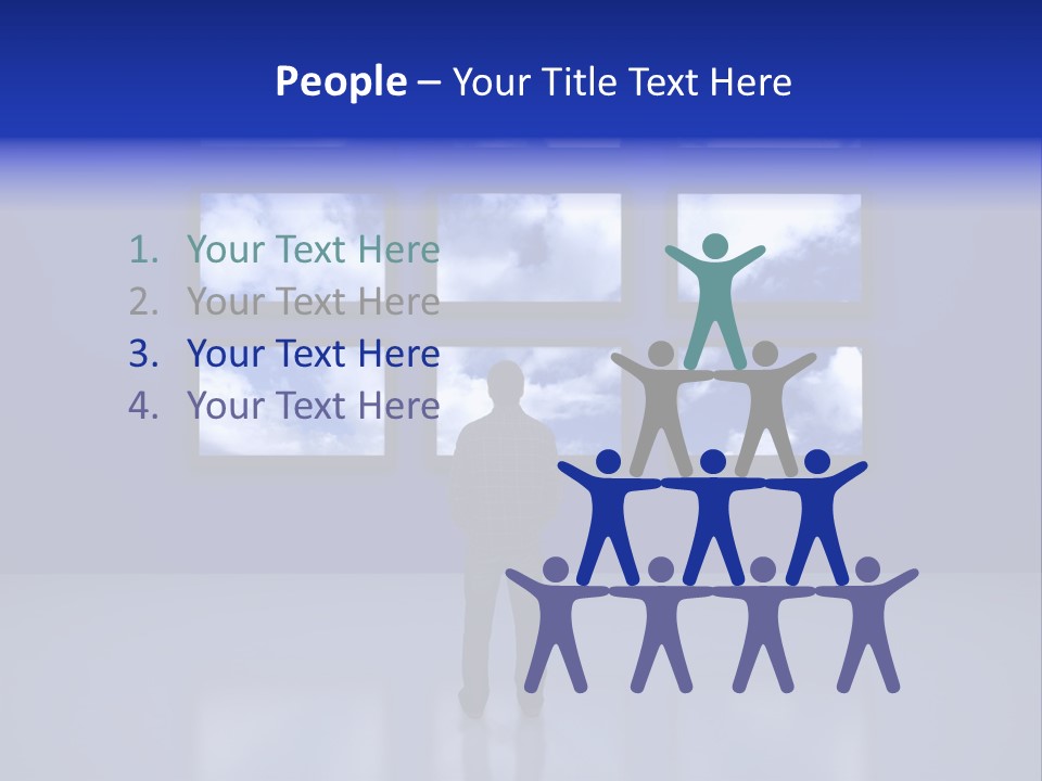 Presentation Display Communication PowerPoint Template