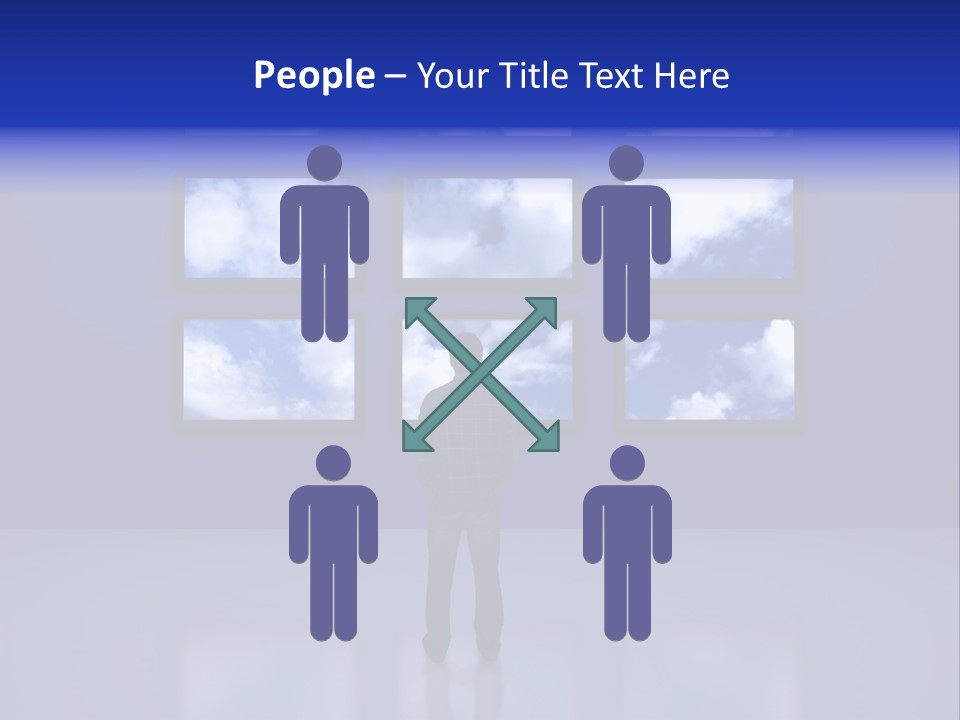 Presentation Display Communication PowerPoint Template