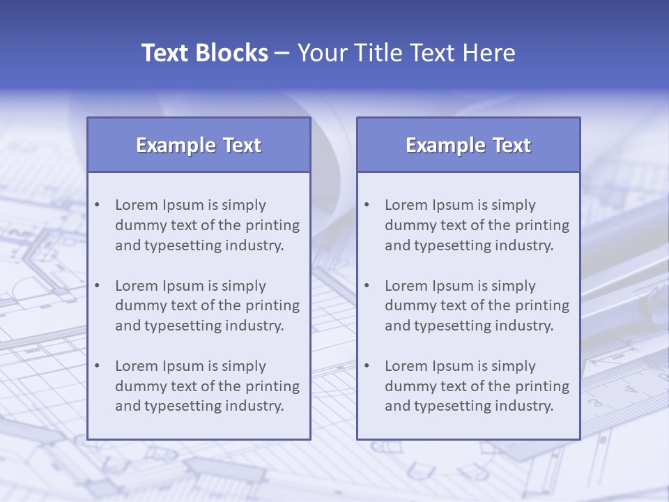 Sketch Modern Architecture PowerPoint Template