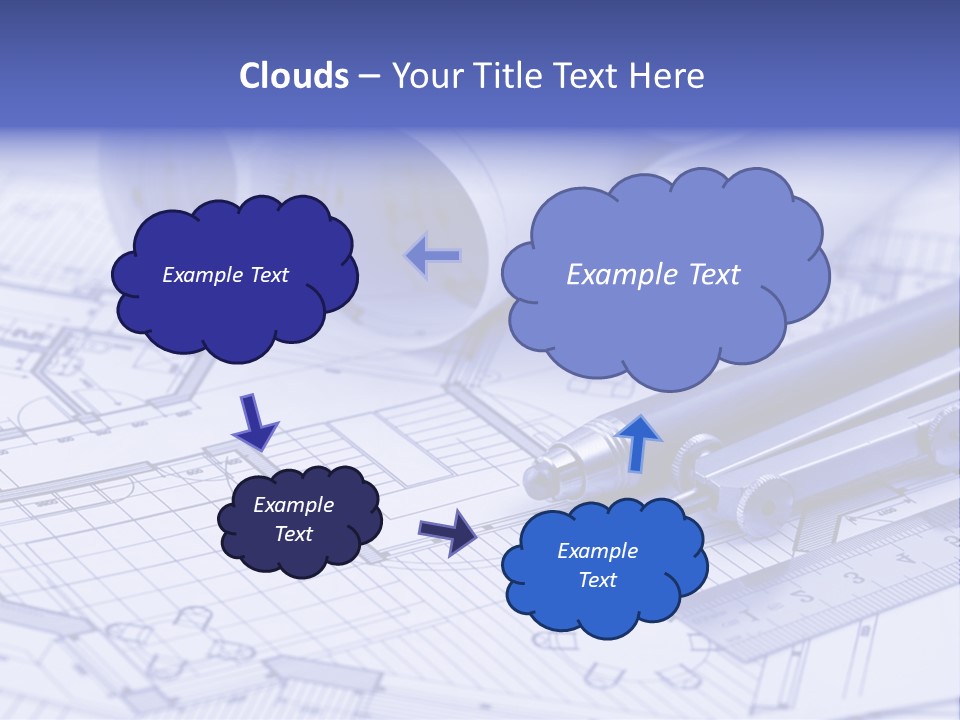 Sketch Modern Architecture PowerPoint Template