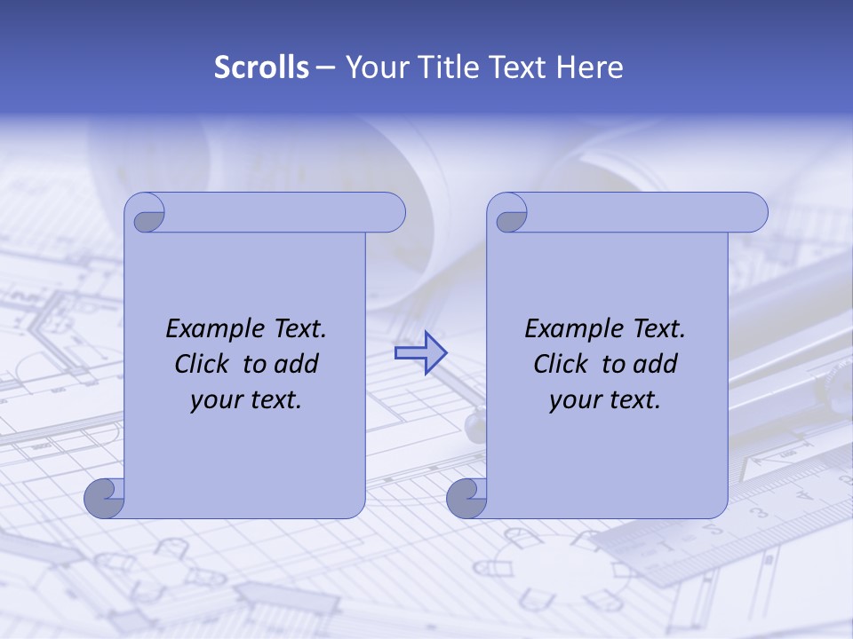 Sketch Modern Architecture PowerPoint Template