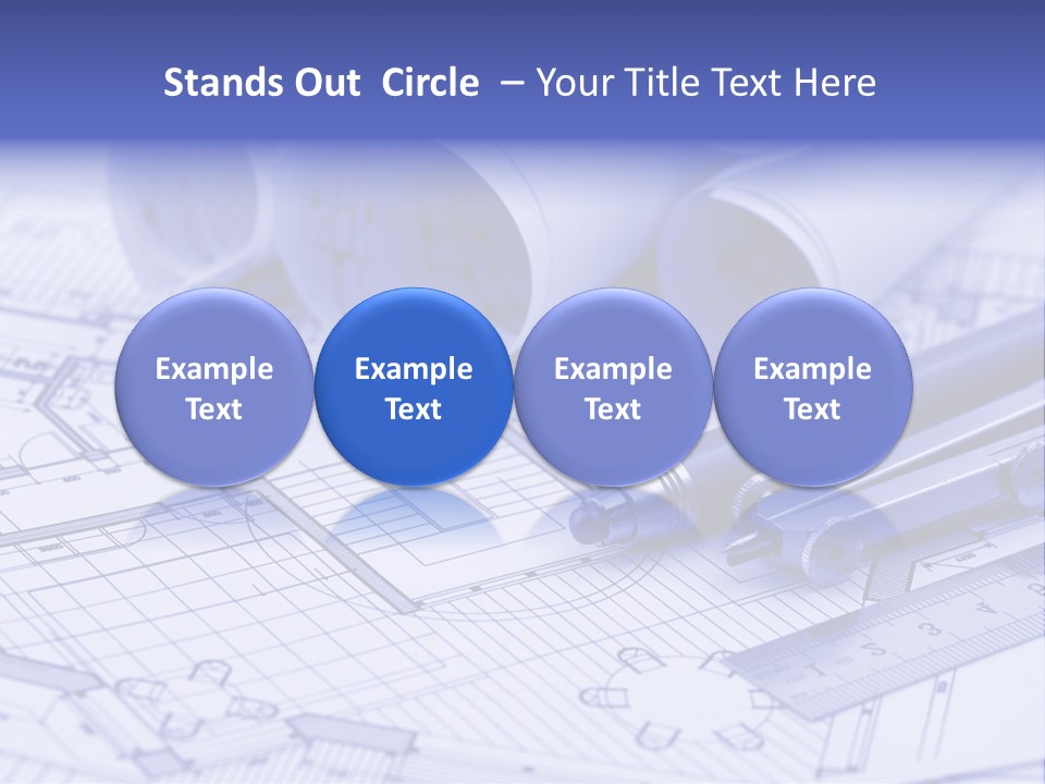 Sketch Modern Architecture PowerPoint Template