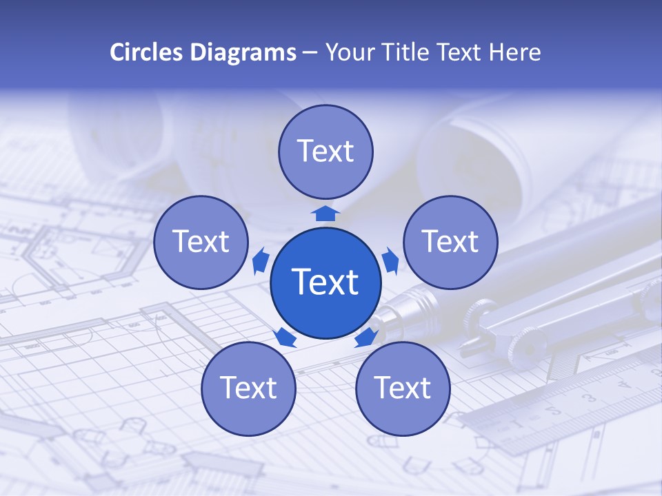 Sketch Modern Architecture PowerPoint Template