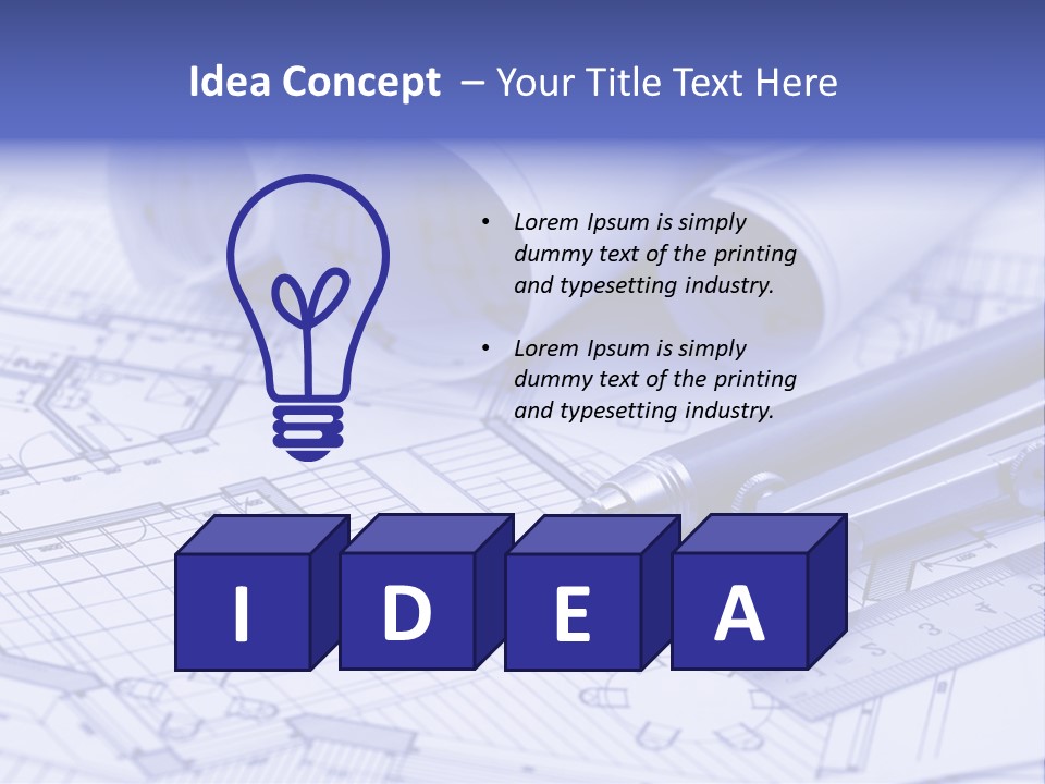 Sketch Modern Architecture PowerPoint Template