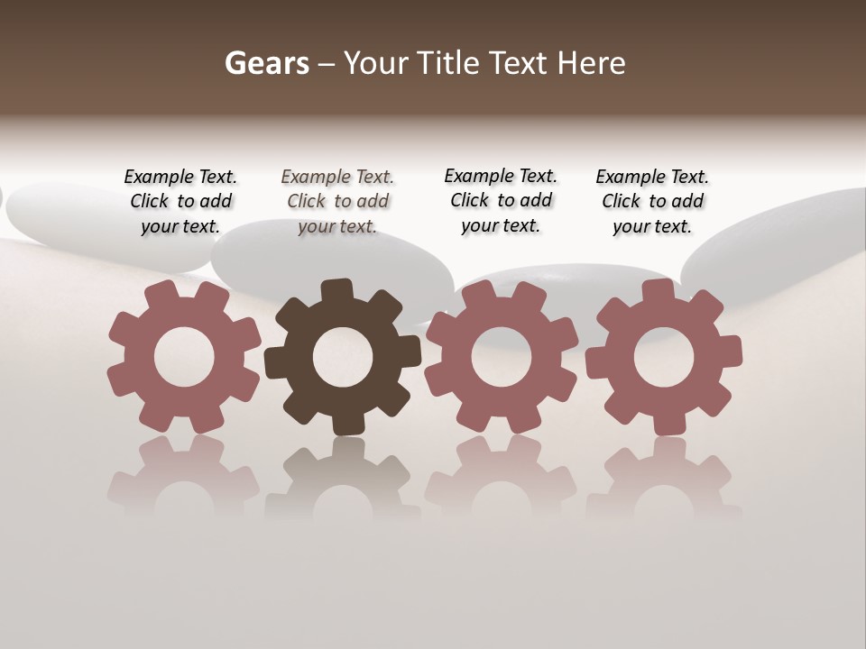 Asian Lady Black PowerPoint Template