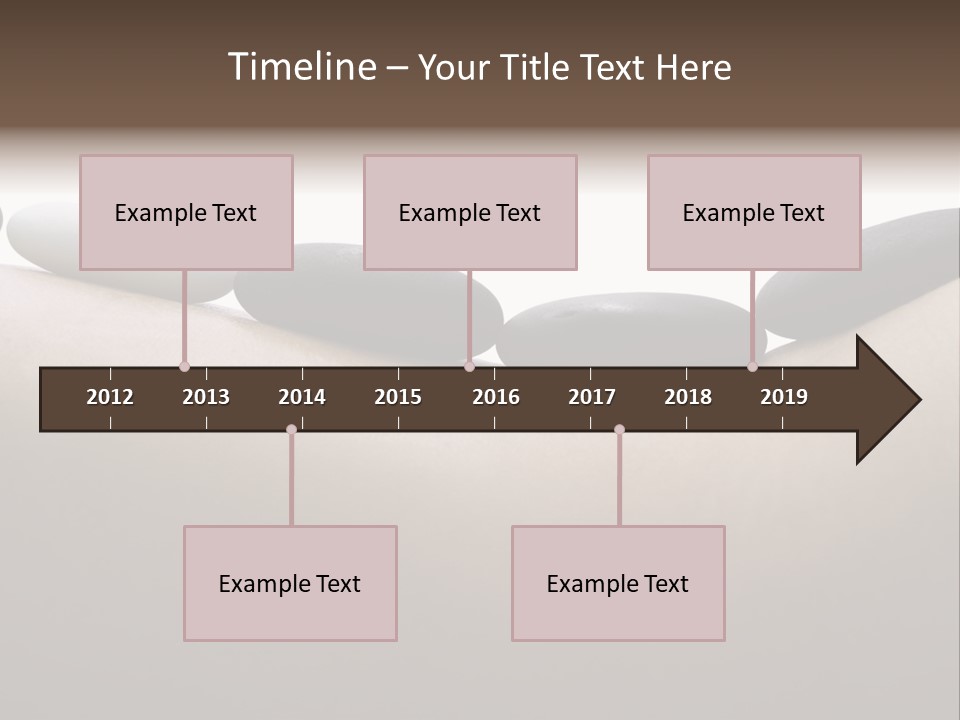Asian Lady Black PowerPoint Template