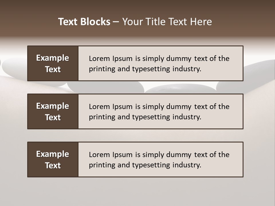 Asian Lady Black PowerPoint Template