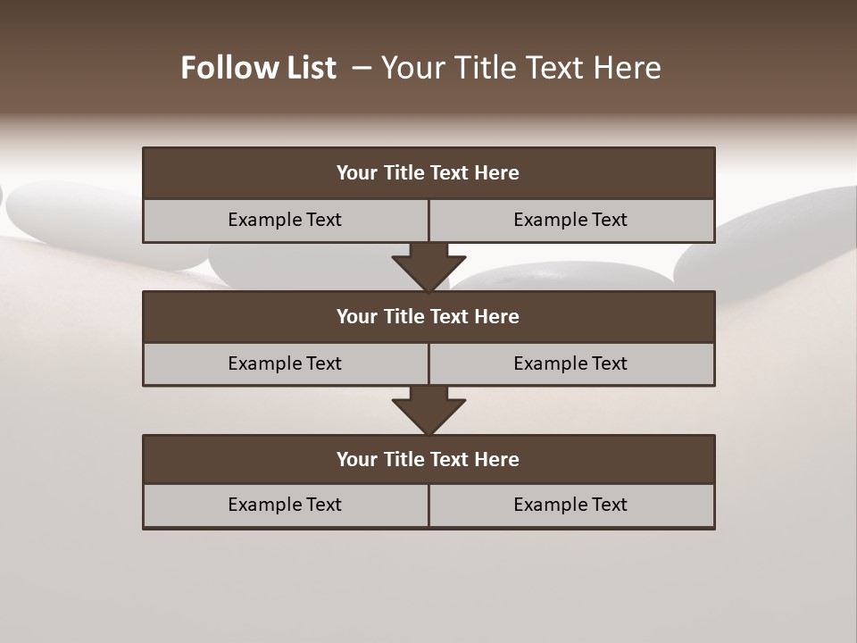 Asian Lady Black PowerPoint Template