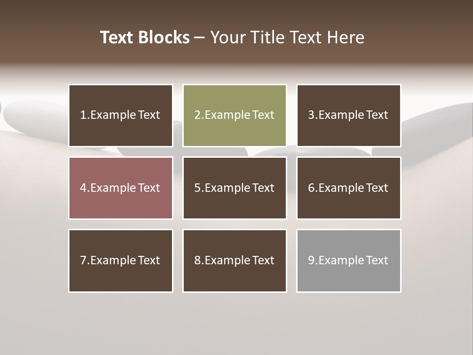 Asian Lady Black PowerPoint Template