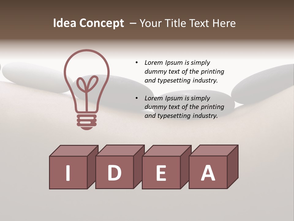 Asian Lady Black PowerPoint Template