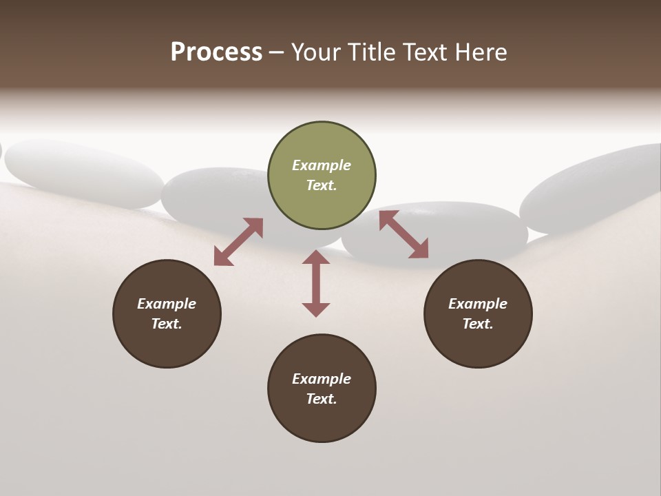 Asian Lady Black PowerPoint Template