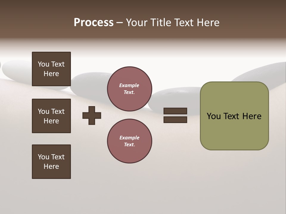 Asian Lady Black PowerPoint Template