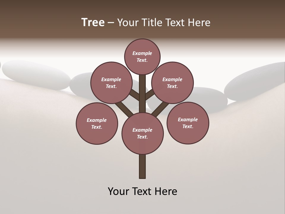 Asian Lady Black PowerPoint Template