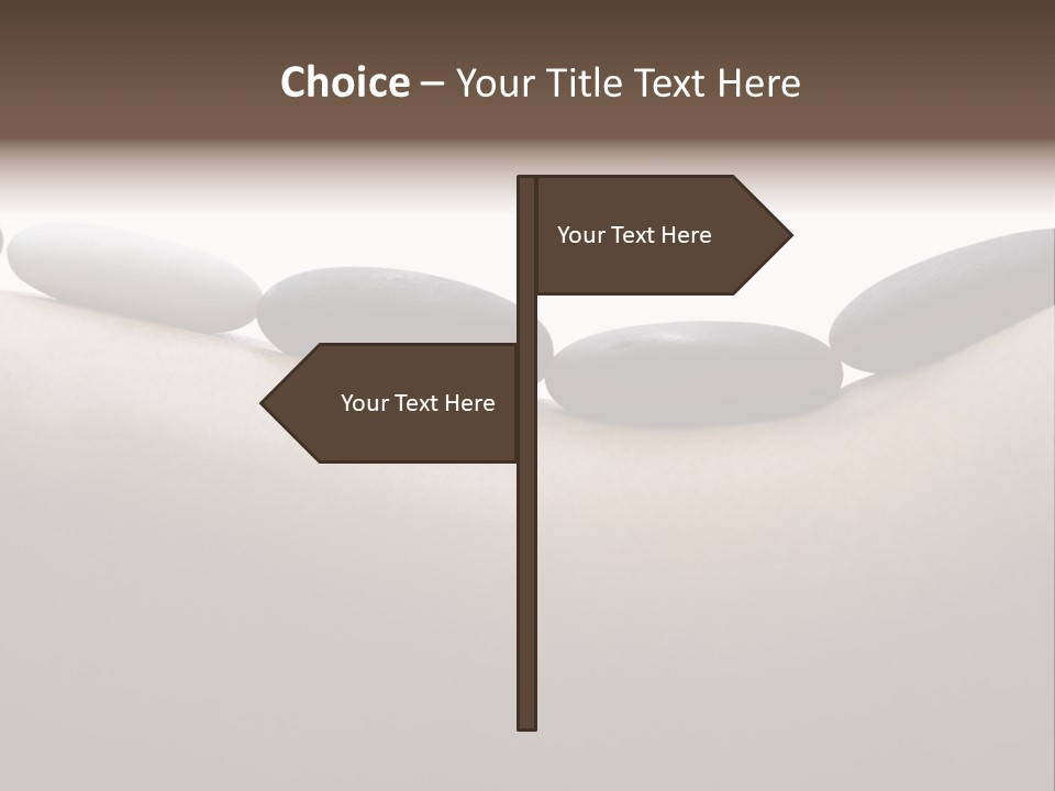 Asian Lady Black PowerPoint Template