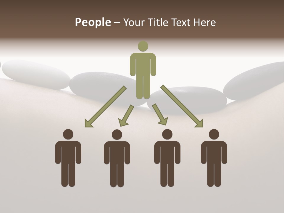 Asian Lady Black PowerPoint Template