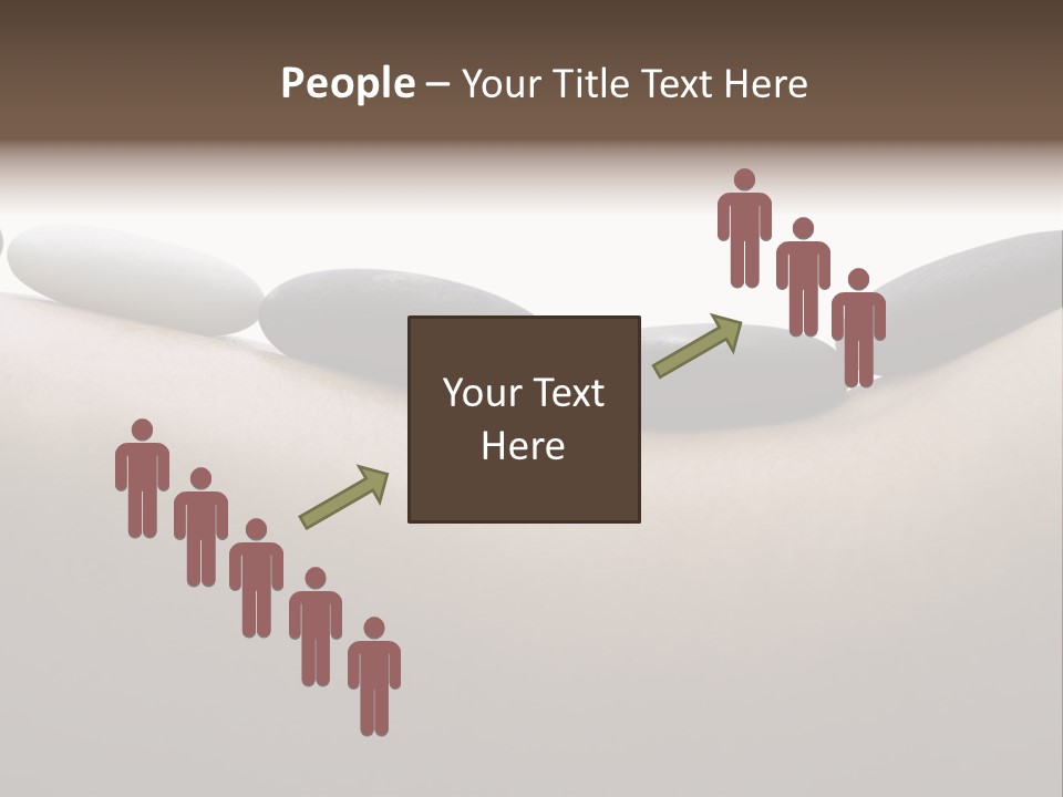 Asian Lady Black PowerPoint Template