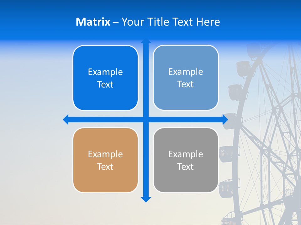 Spin Summer Game PowerPoint Template