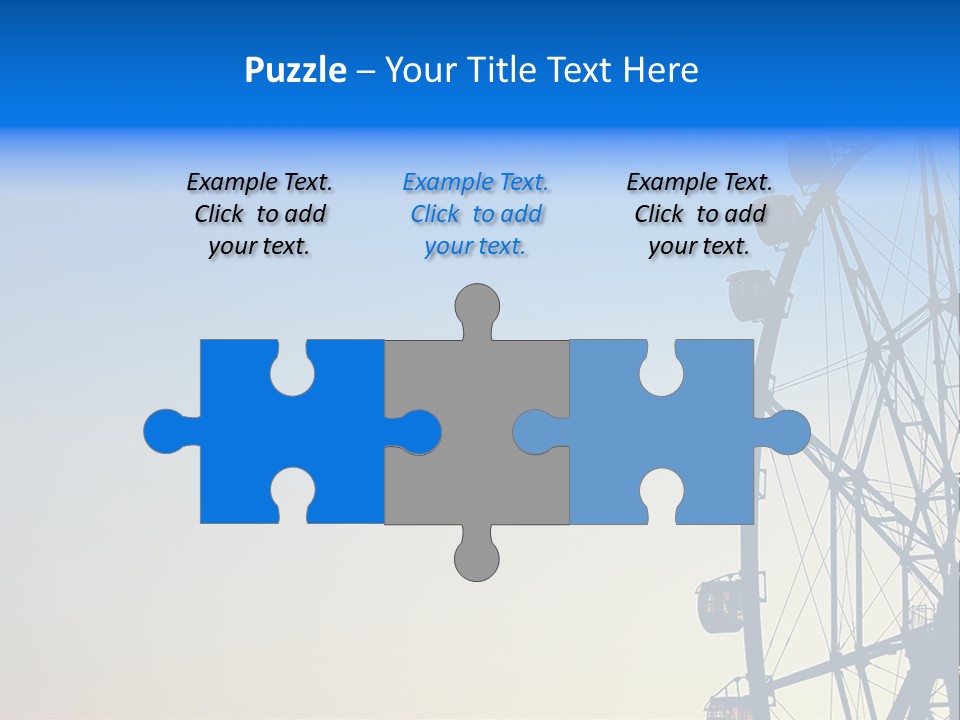 Spin Summer Game PowerPoint Template