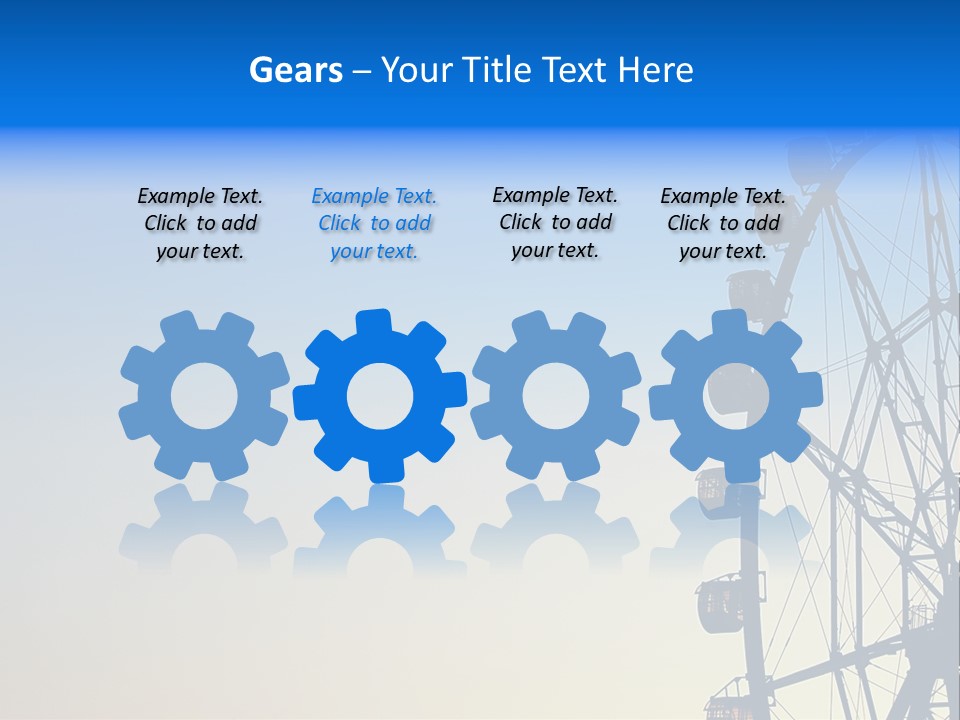 Spin Summer Game PowerPoint Template