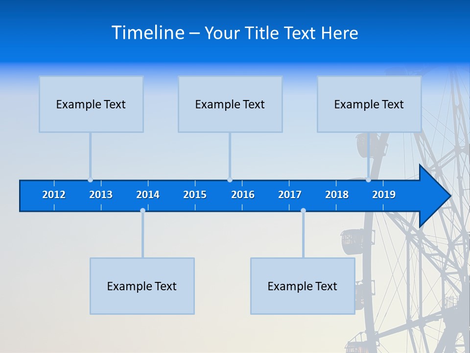 Spin Summer Game PowerPoint Template