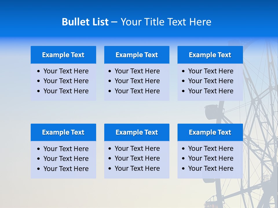 Spin Summer Game PowerPoint Template