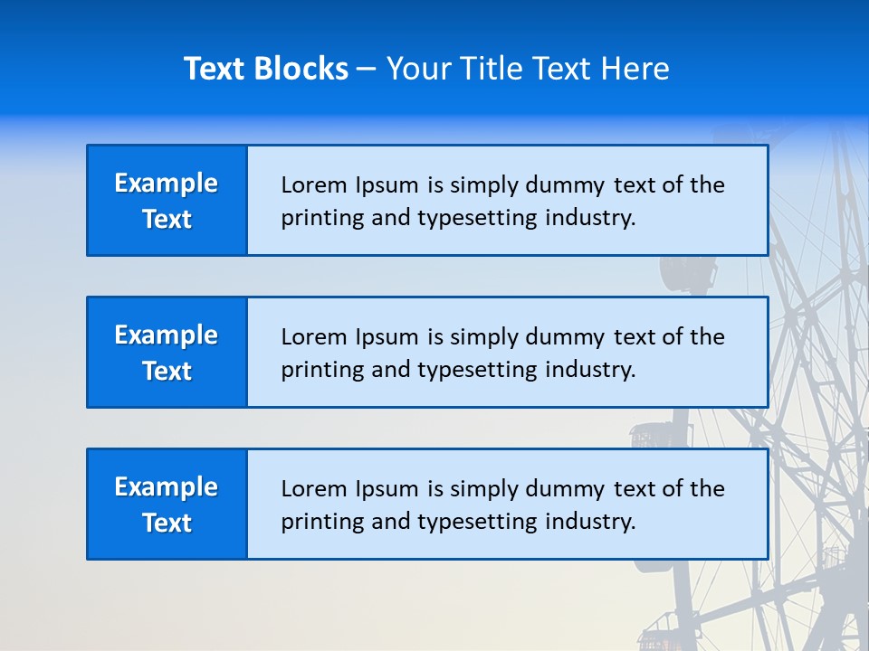 Spin Summer Game PowerPoint Template