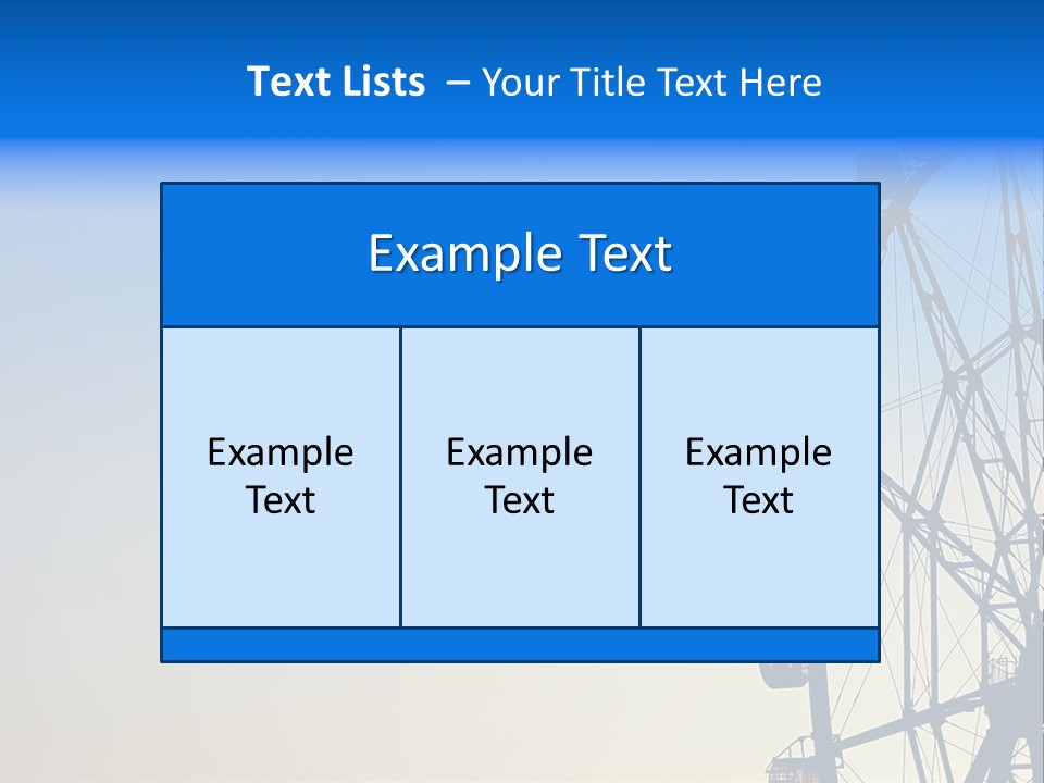 Spin Summer Game PowerPoint Template