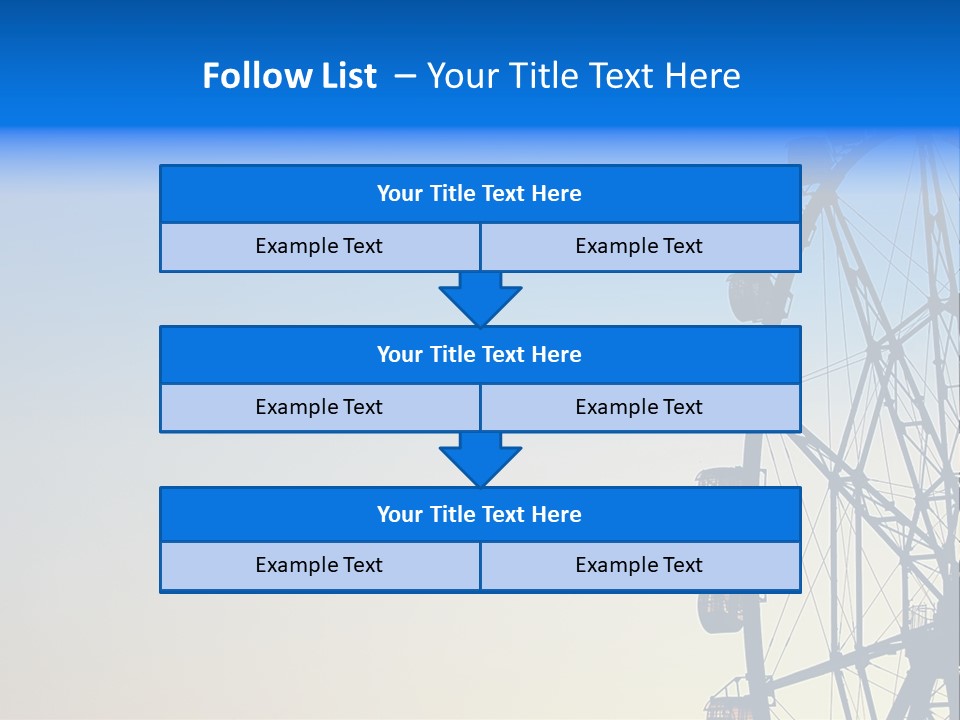Spin Summer Game PowerPoint Template
