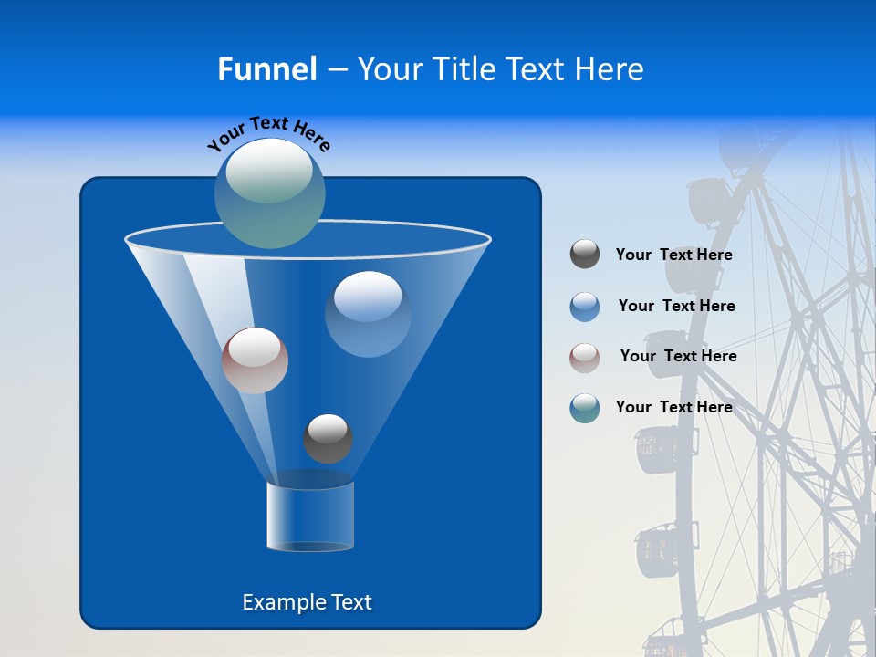 Spin Summer Game PowerPoint Template