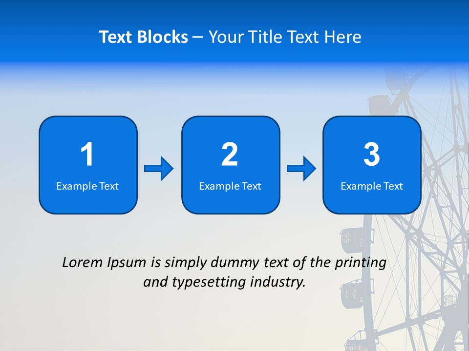 Spin Summer Game PowerPoint Template