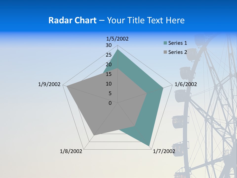 Spin Summer Game PowerPoint Template