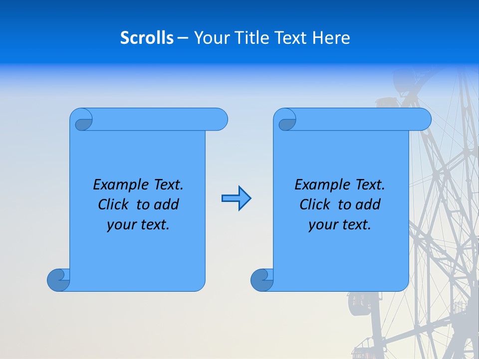 Spin Summer Game PowerPoint Template