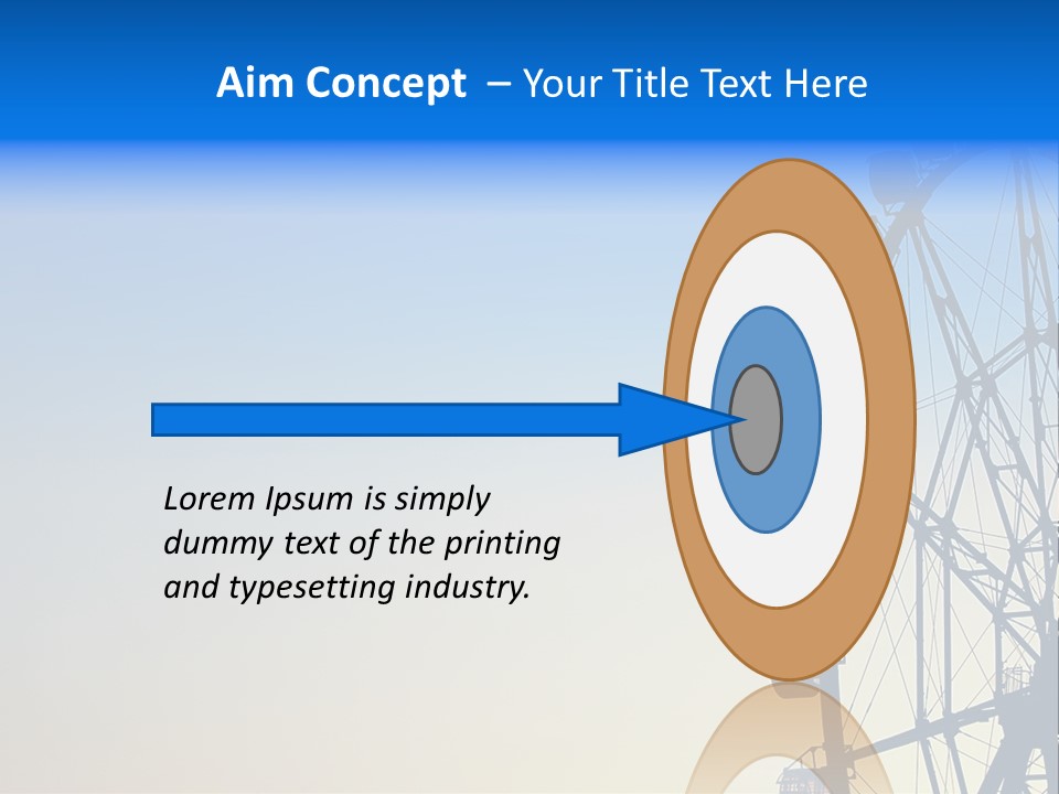 Spin Summer Game PowerPoint Template