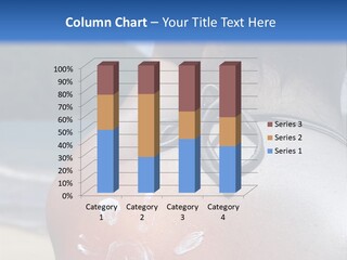 Teenager Tanning Draw PowerPoint Template