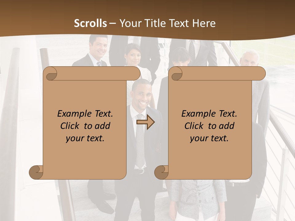Women Inside Africans PowerPoint Template