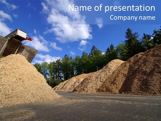 Natural Plant Recycling PowerPoint Template