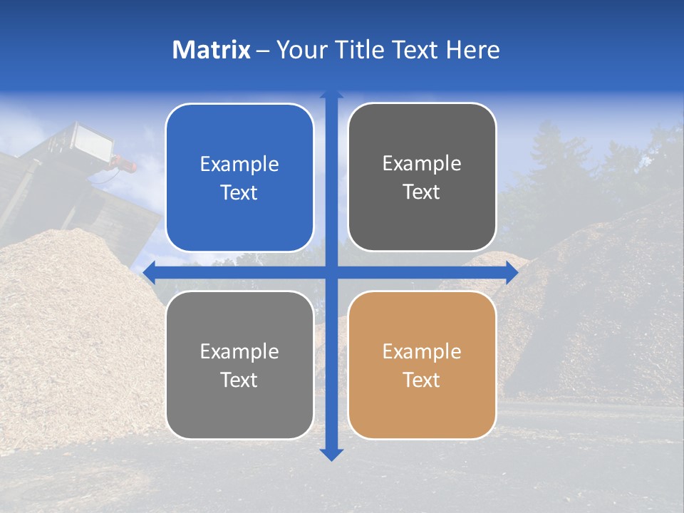 Natural Plant Recycling PowerPoint Template