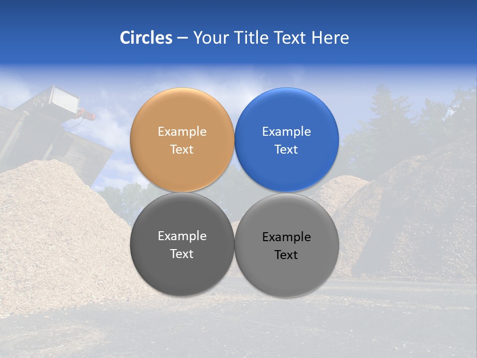 Natural Plant Recycling PowerPoint Template
