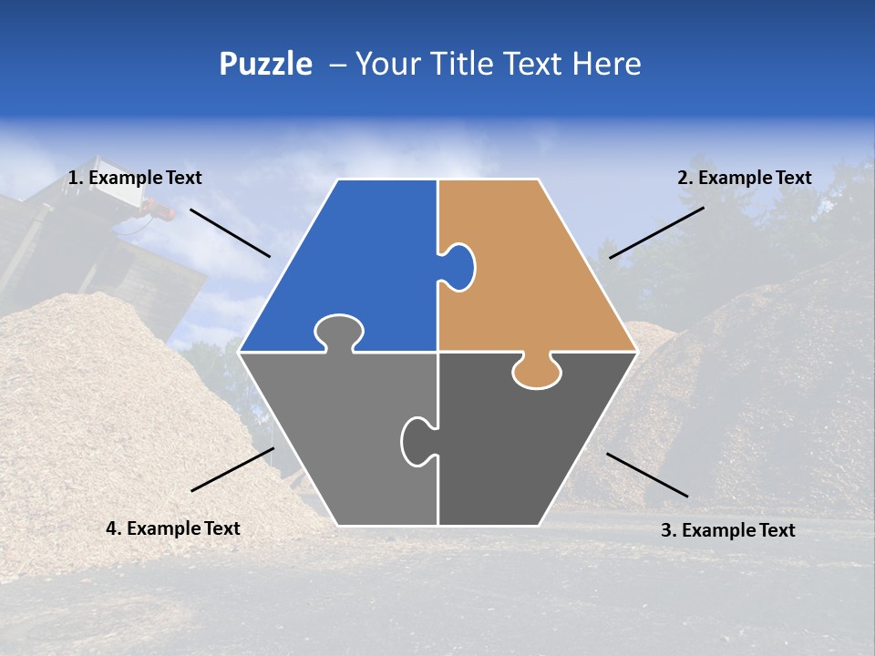 Natural Plant Recycling PowerPoint Template