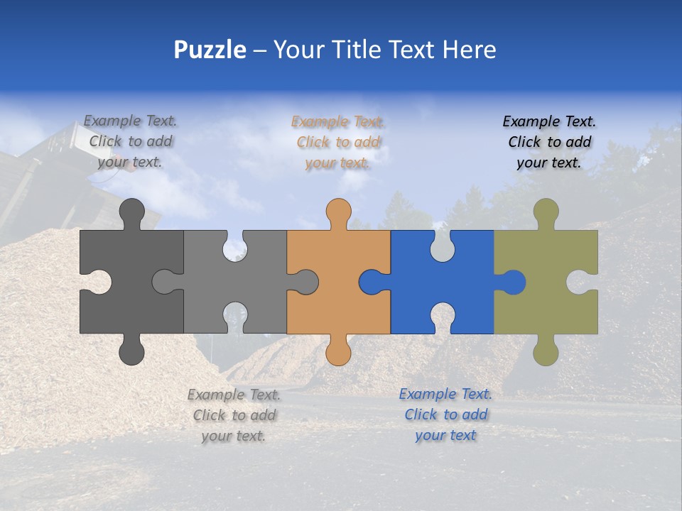 Natural Plant Recycling PowerPoint Template