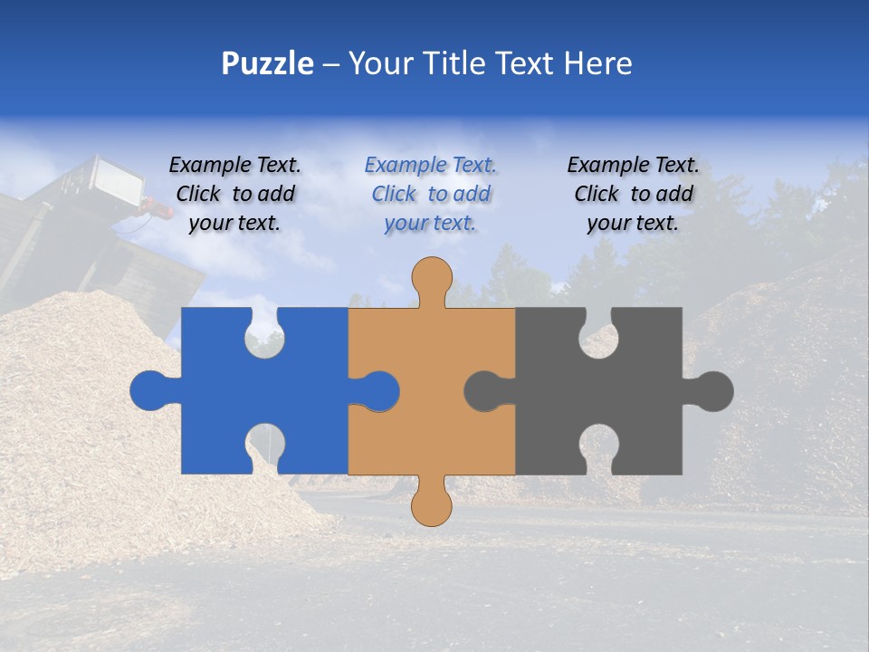 Natural Plant Recycling PowerPoint Template