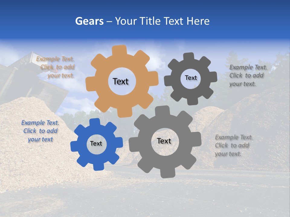 Natural Plant Recycling PowerPoint Template