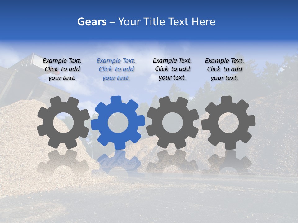 Natural Plant Recycling PowerPoint Template