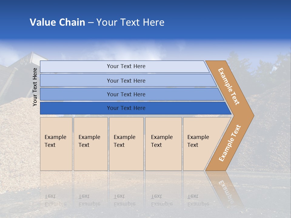 Natural Plant Recycling PowerPoint Template