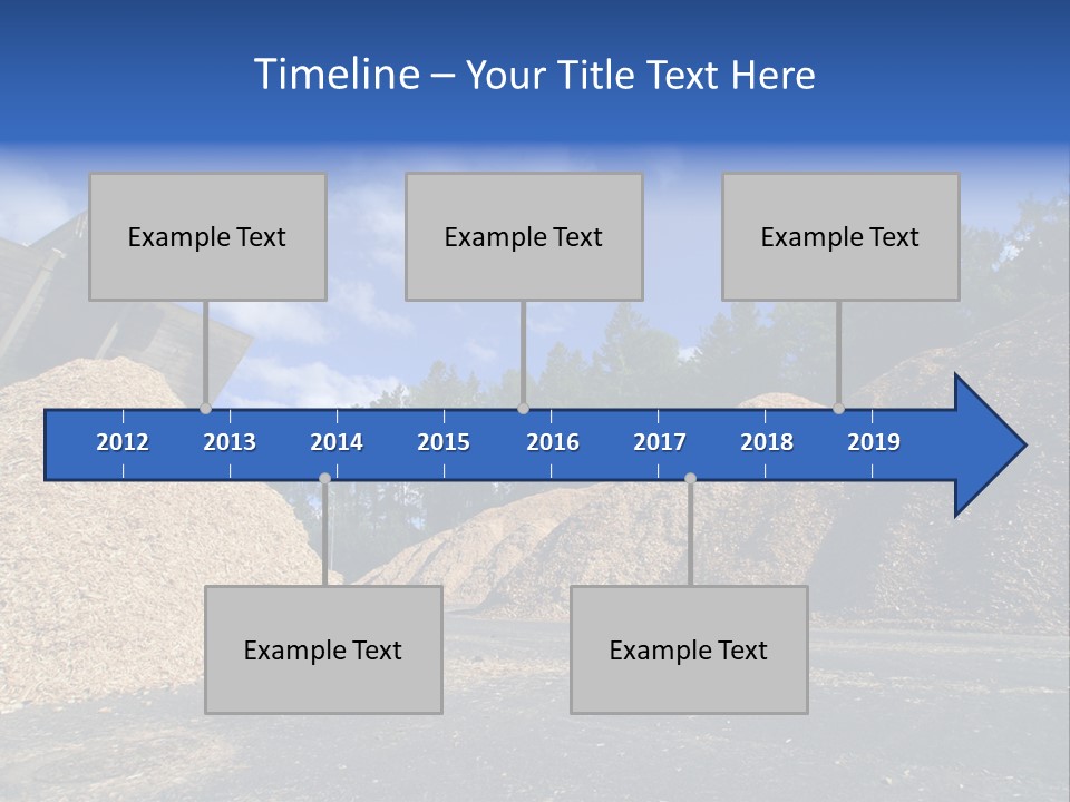 Natural Plant Recycling PowerPoint Template