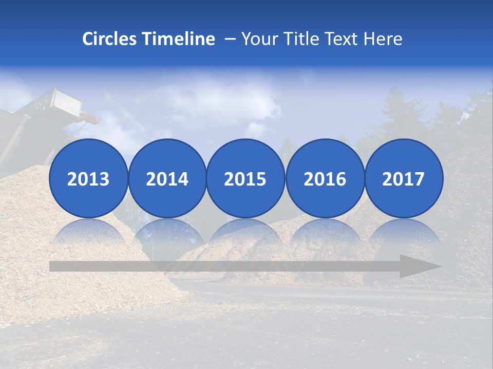 Natural Plant Recycling PowerPoint Template