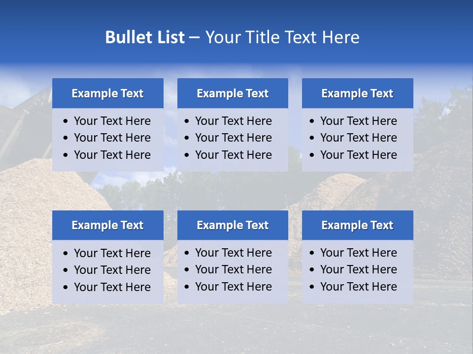 Natural Plant Recycling PowerPoint Template